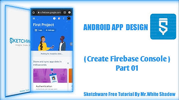 Sketchware Tutorial 04 | Create Firebase Console Account | Part 01