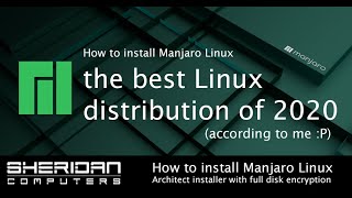 How to install Manjaro Linux using Architect installer with full disk encryption and btrfs.