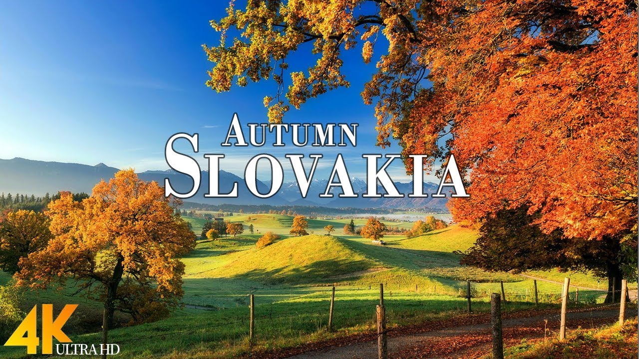 Autumn Slovakia 4K Ultra HD • Stunning Footage Slovakia, Scenic Relaxation Film with Calming Music.