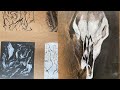 5 of the BEST  art techniques using GRAPHITE[skull drawing]