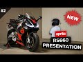 Presentation2 ma nouvelle moto pour 2024  prsentation de mon aprilia rs660 a2