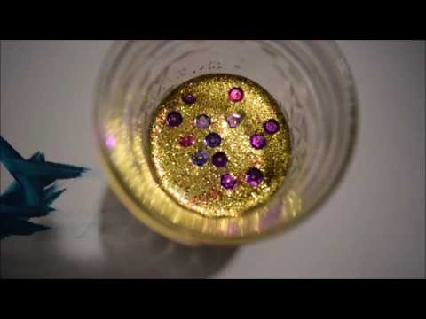 Asmr | Making A Sensory Bottle {Water Noises, Scraping, Glitter}