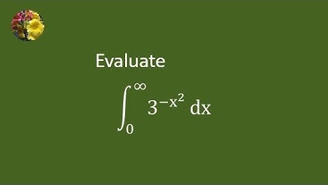 Solving improper integral using algebraic manipulation and Gaussian integral (Mis-1800)