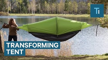 Hammock Can Turn Into A Tent And Even A Poncho