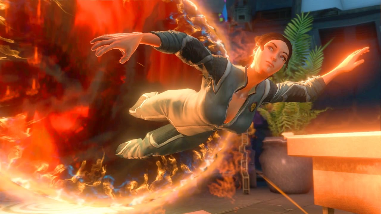 Johnny Gat, Kinzie and Babe Fall Into Hell (Saints Row: Gat out of Hell)