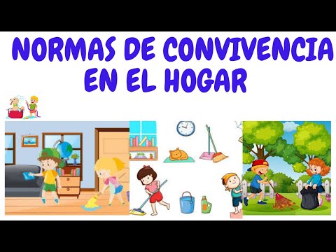 NORMAS DE CONVIVENCIA EN MI HOGAR / NORMAS DE CONVIVENCIA EN MI FAMILIA