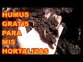 HUMUS DE LOMBRIZ, CÓMO LO OBTENGO GRATIS (*._.*) 13vo VIDEOLUNES
