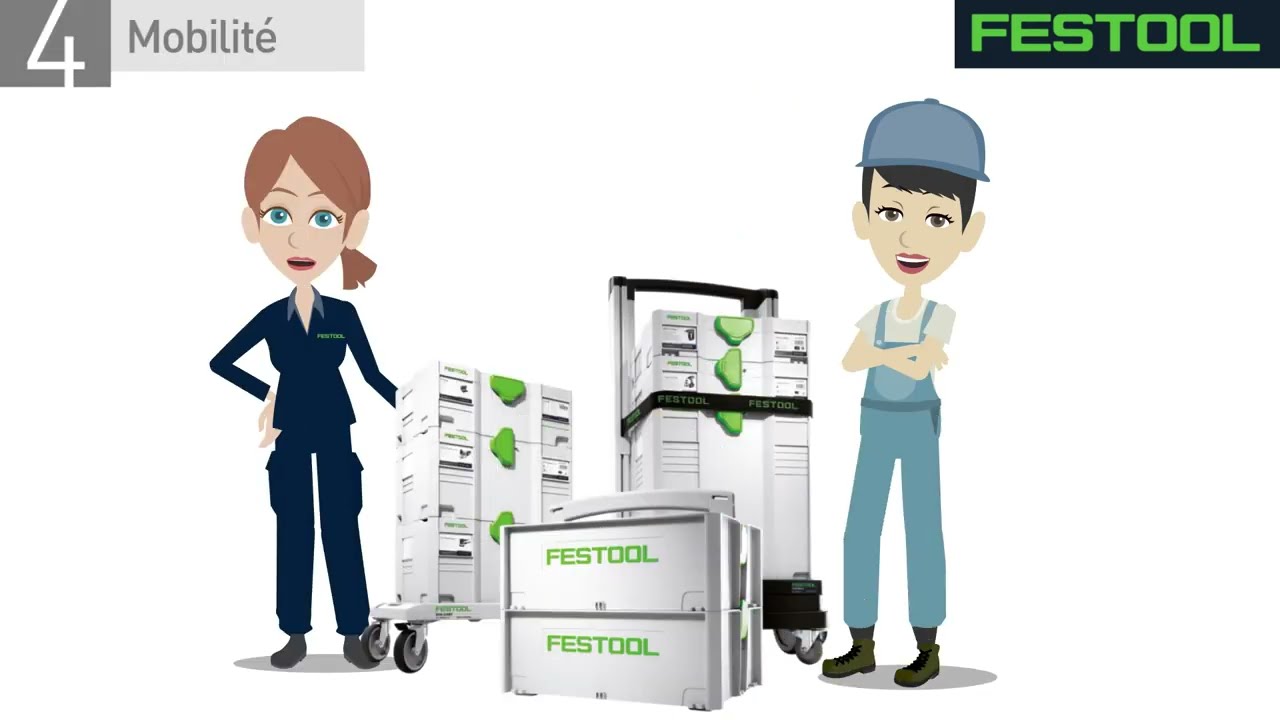 10 bonnes raisons Festool - Mobilité