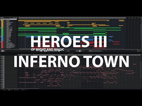 Heroes Of Might And Magic III Inferno Town With Spitfire Audio BBC SO ONEORCHESTRA 