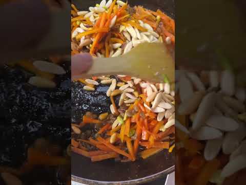 Я готовила гарнир для плова