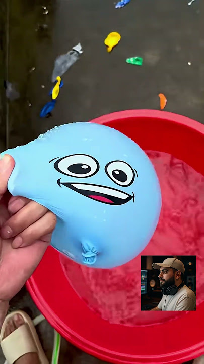 In this high-frame slow motion test, we capture the exact moment a water balloon #4kslomo #balloon