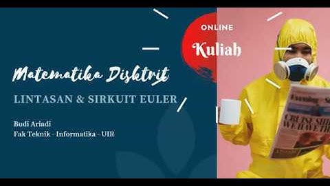 Graf Euler Matematika Diskrit - Graf Sirkuit  Euler Matematika Diskrit