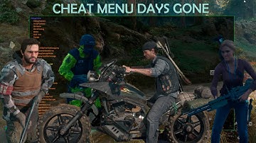 Days Gone Mods, Cheat Menu ,vida infinita, armas, y mas Mods