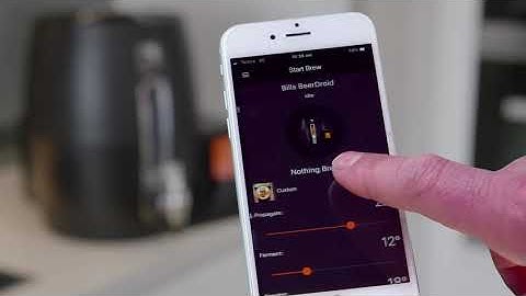 BeerDroid: Starting a Brew with the App