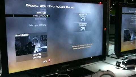 Modern Warfare 2 Special Ops - Two Player Online