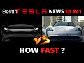 Tesla Model 3 takes on the Porsche Taycan once again | Tesla's crazy speed just got insane !!!