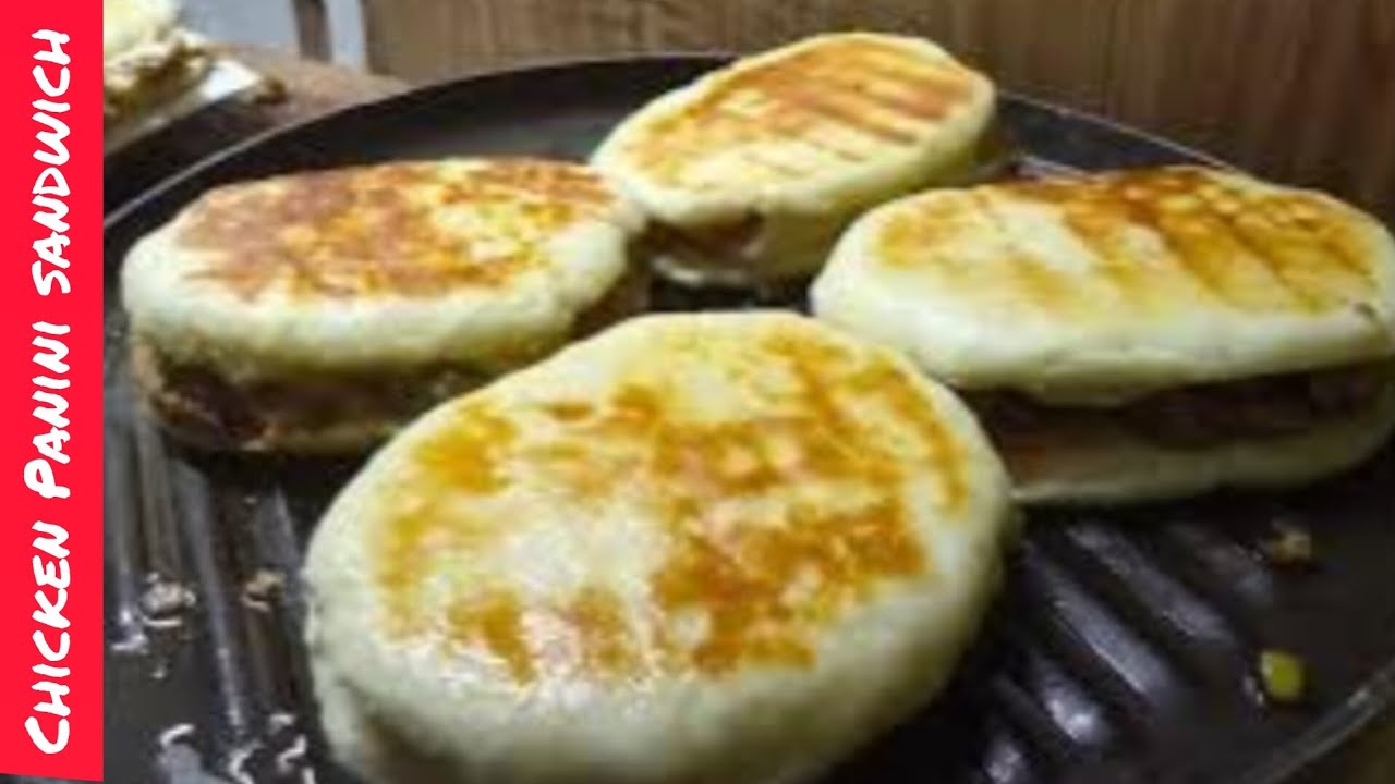 Chicken Panini Recipe•How To Make A Panini•Chicken Panini Sandwich With