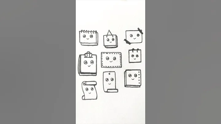 Paper notes doodles #creative #art #shorts