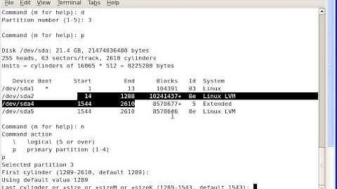 RHCSA PREP Answers to Question 15 (Creating linux partitions)