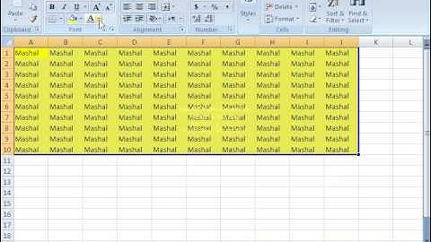 MS Excel 2007 Part 15) Page Layout Menu in Dari / Farsi Omar Akbari
