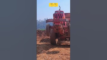 Mahindra 575 di  mud with  JCB 3DX plus eco xpert trolley loading #automobile#tractorjcb  #jcbvideo