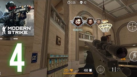 Modern Strike online: FPS -Gameplay. Part :4.Death match -Scout (IOS,Android).