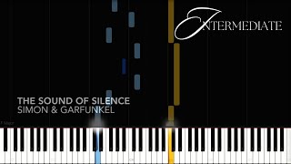 The Sound of Silence by Simon \& Garfunkel | Piano Tutorial \& Sheet Music | INTERMEDIATE (arr.)