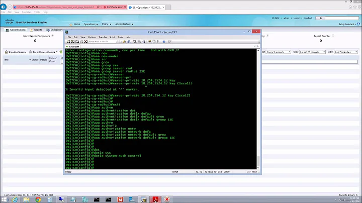 Configuring 802.1X with Cisco ISE and EAP-FAST