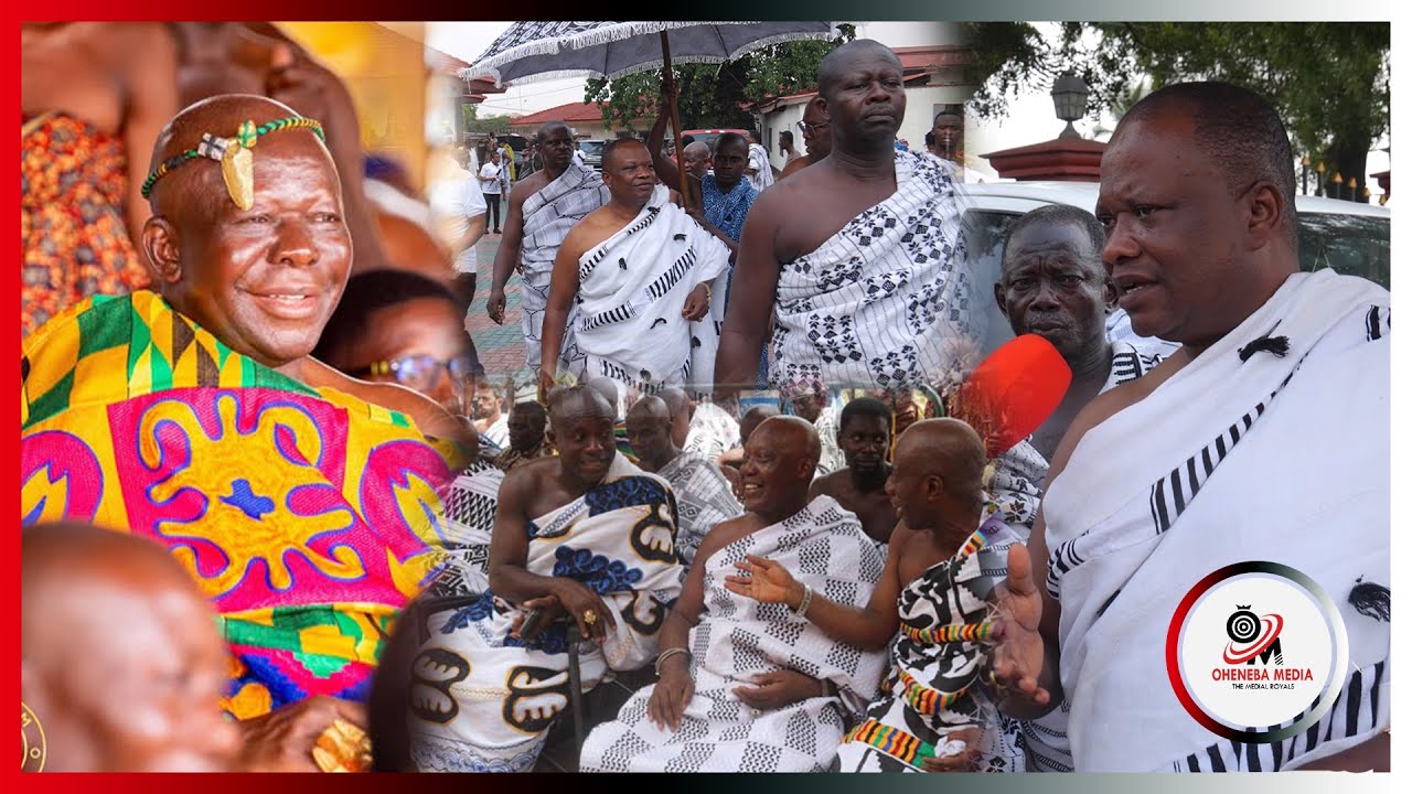 BREAKING🔥Omanhene Of Assin Apemanim In Central Region Finally Rejoins Asanteman After Yrs Of Absence