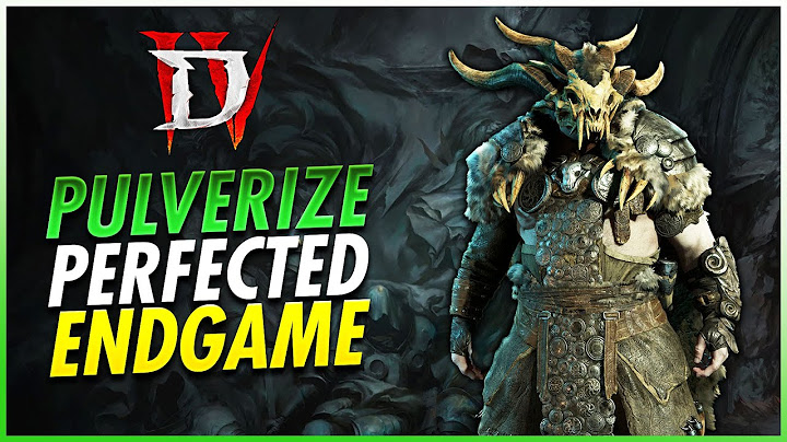 BEST Druid Build Pulverize Perfected Endgame Guide - Diablo 4 Season 9