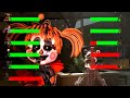 [SFM FNaF] Nightmare Curse of Dreadbear vs Scrap WITH Healthbars