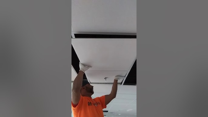 How To Install Ceiling Tile With