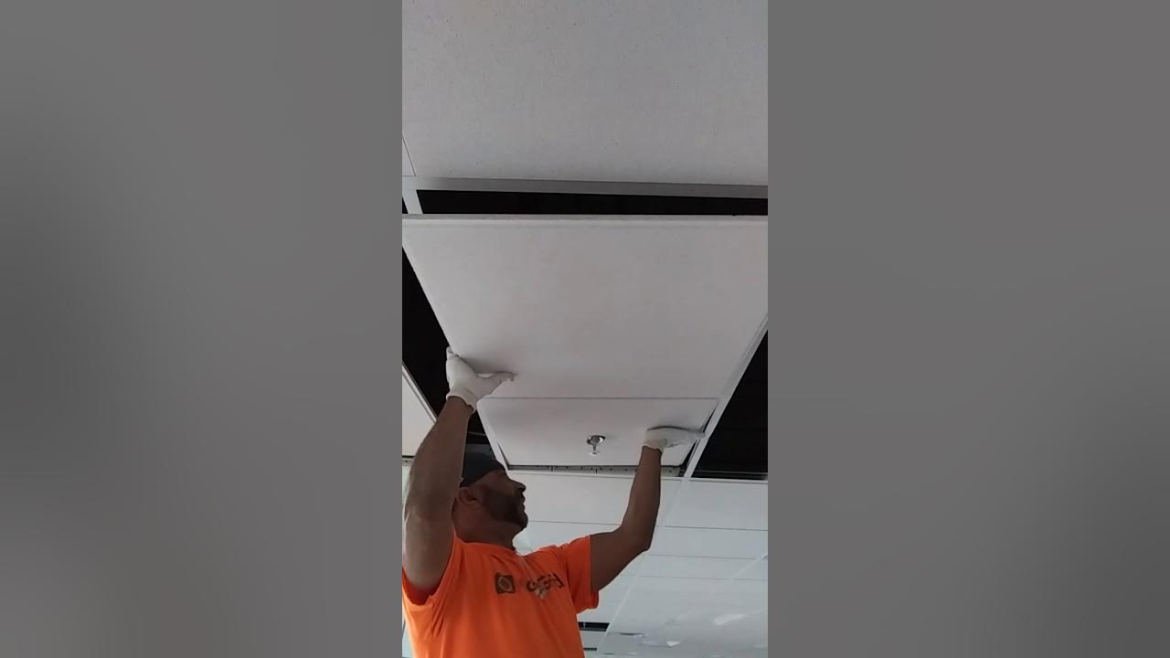 How To Install Ceiling Tiles On