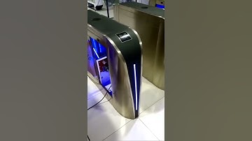 Automated Flap Barrier Turnstiles Video