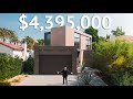 Touring a $4,395,000 Tri Level LOS ANGELES Modern Home