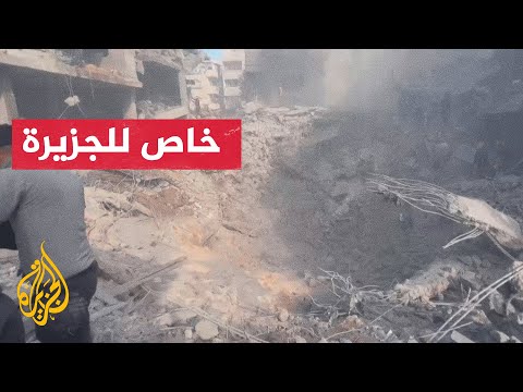 قوات الاحتلال تقصف مربعا سكنيا بمنطقة أبو سكندر شرق حي الشيخ رضوان