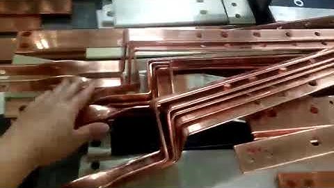 busbar copper twisting machine cnc