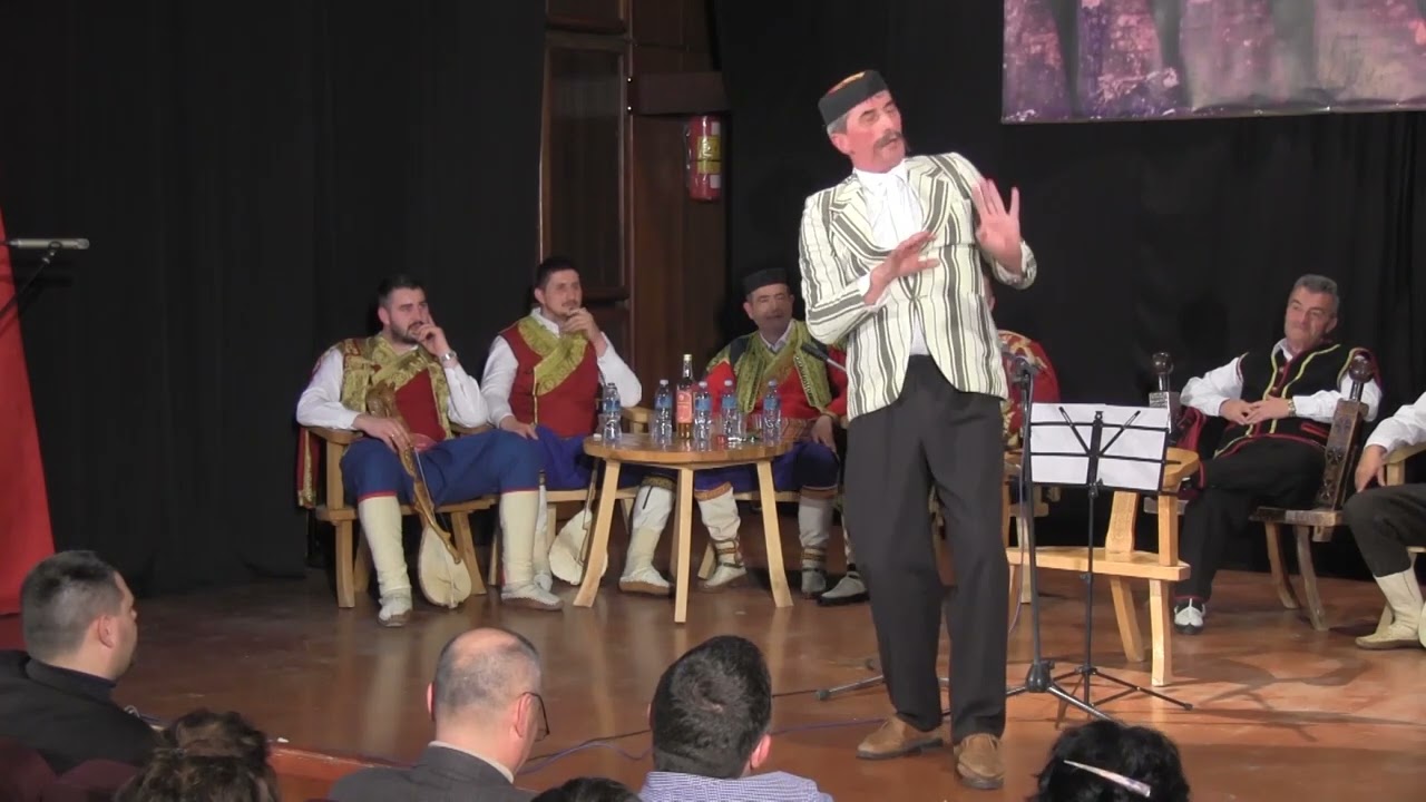 Glumac Velizar Vejo Kasalica na promociji cd-a narodnog guslara Miljana Vujovića!