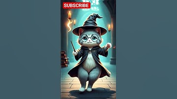 Harry Potter Cats 😂😄 #shorts #viralshorts #trendingshorts #harrypotter #ai #3danimation #cute