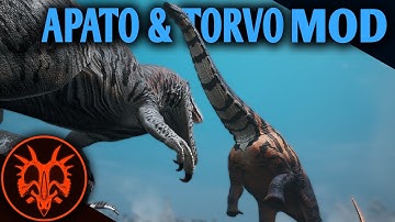 Torvosaurus and Apatosaurus! - Path of Titans Mod Spotlight
