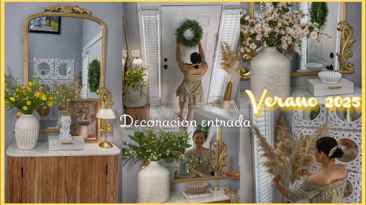IDEAS PARA DECORAR TU HOGAR VERANO🌼🍃ESPACIOS PEQUEÑOS| IDEAS + TIPS| #lauraWeymanDeColin