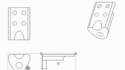 Tutorial  Adding Projection Views - Creo