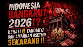 Indonesia Bangkrut 2026⁉️ Kenali 8 Tandanya dan Amankan Asetmu SEKARANG ‼️