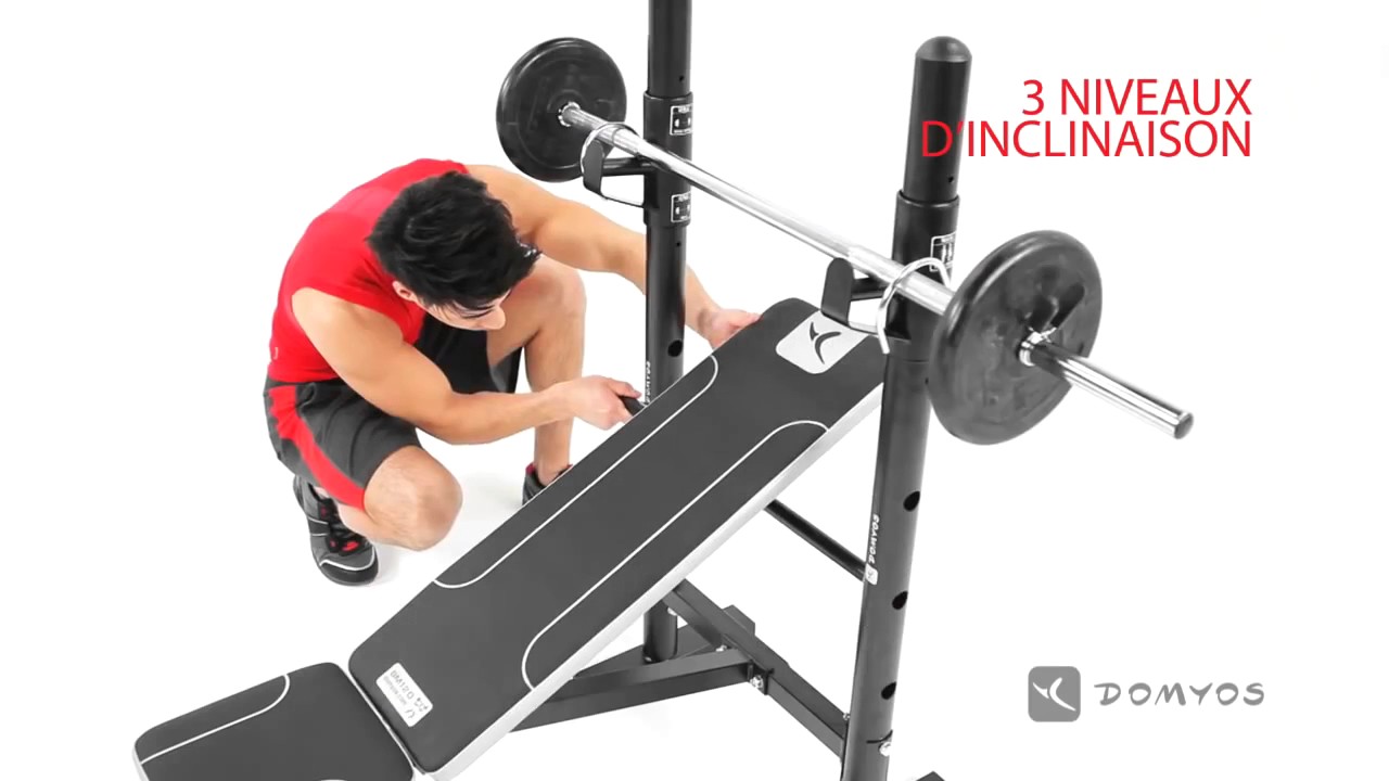 domyos weight bench 100