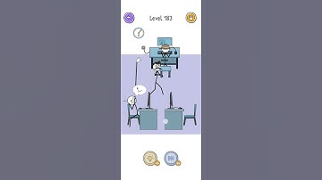 THIEF STICKMAN PUZZLE GAME LEVEL (1TO200) COMPLETE CHALLENGE LEVEL 183 #thiefpuzzle #zombiegames