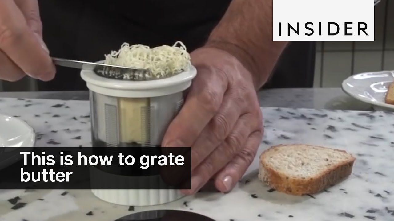 You Probably Never Thought To Grate Your Butter