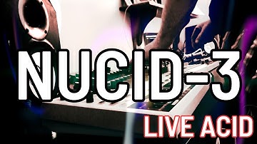 Nucid3 - Live Insane Acid! - Live Electronic Music - IDM - Behringer RD9, TD3, TD3MO, Wasp Deluxe