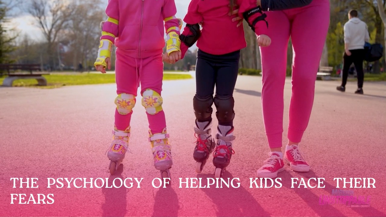 CBS Mission Unstoppable: The Psychology of Helping Kids Face Their Fears, children in roller skates and pads