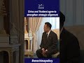 "ONE FAMILY": China &amp; Thailand Strengthen Strategic Alliance in High-Level Meeting | DRM News | AC1I