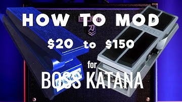 HOW TO MAKE DIY EXPRESSION PEDAL FROM $20 to LIKE Boss FV 500H FOR $150 FOR BOSS KATANA AND OTHER